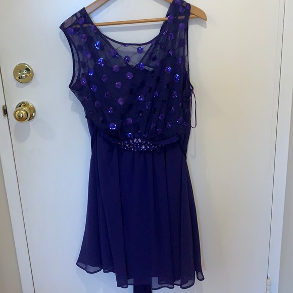 Ricki’s size 16 purple/blue party dress - Picture 1 of 3